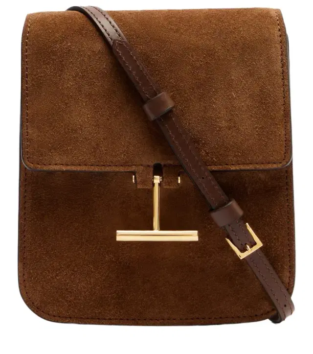 Tom Ford Tara Mini suede crossbody bag