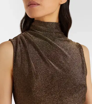 Veronica Beard Mylie glitter jersey top | Thumbnail 2 Veronica Beard Mylie glitter jersey top | Thumbnail 2