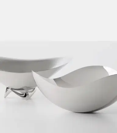 Georg Jensen Koppel stainless steel bowl by Henning Koppel | Thumbnail 4