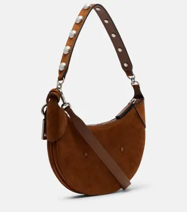 Polo Ralph Lauren Polo ID Mini studded suede shoulder bag | Thumbnail 3 Polo Ralph Lauren Polo ID Mini studded suede shoulder bag | Thumbnail 3