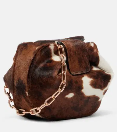 Gabriela Hearst Demi Small calf hair clutch | Thumbnail 3
