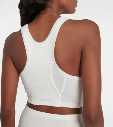Calvin Klein Collection Pamela cotton-blend tank top | Thumbnail 2