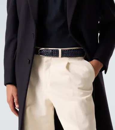 Zegna Braided leather belt | Thumbnail 3
