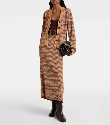 Rixo Quinley jacquard cardigan | Thumbnail 6