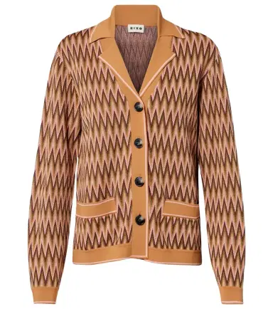 Rixo Quinley jacquard cardigan | Thumbnail 1