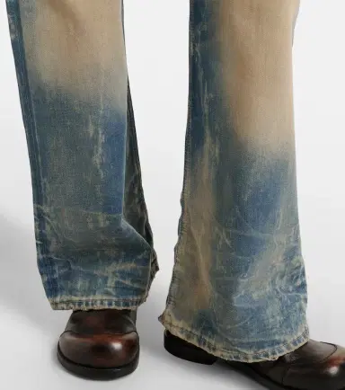 Acne Studios 2021 high-rise wide-leg jeans | Thumbnail 3