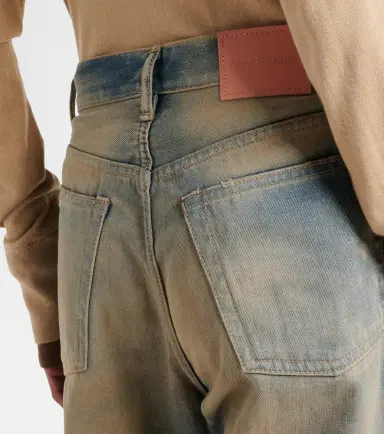 Acne Studios 2021 high-rise wide-leg jeans | Thumbnail 4