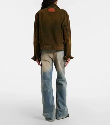 Acne Studios 2021 high-rise wide-leg jeans | Thumbnail 5