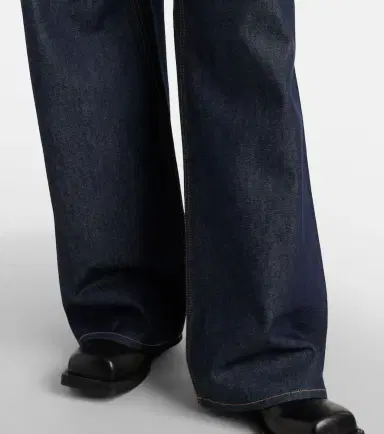 Acne Studios 1981 mid-rise wide-leg jeans | Thumbnail 3