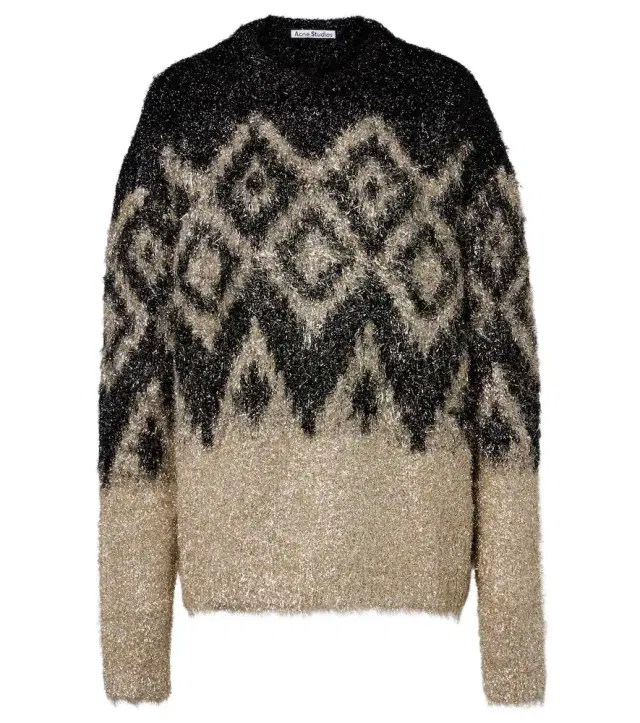 Lamé sweater
