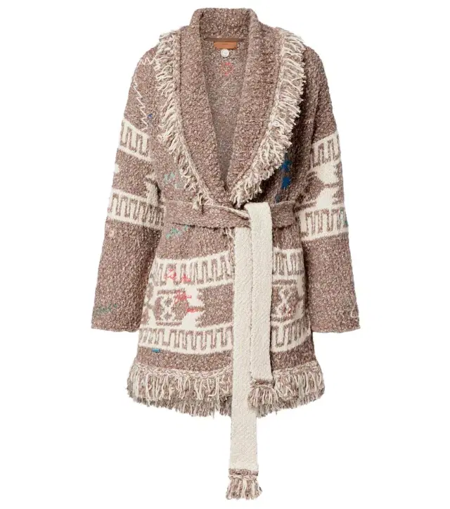 Alanui Written By The Ocean cotton cardigan