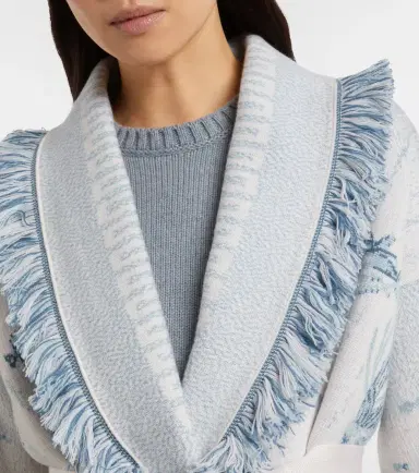 Alanui Deep In The Ocean wool-blend cardigan | Thumbnail 6