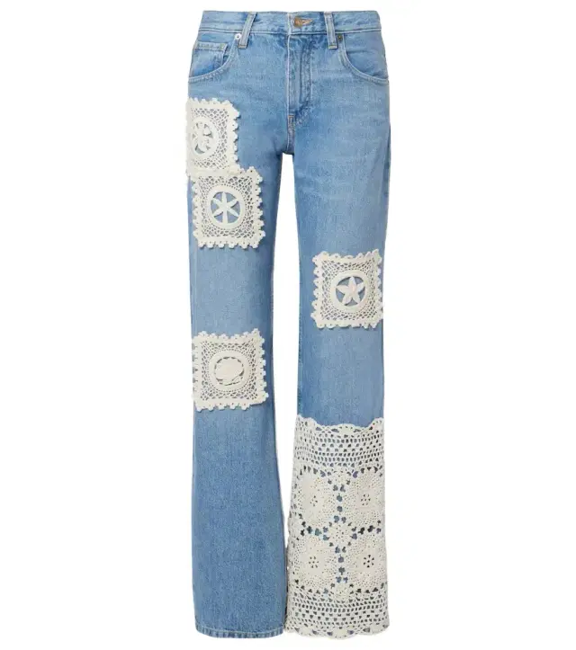 Alanui Island's Diary straight jeans
