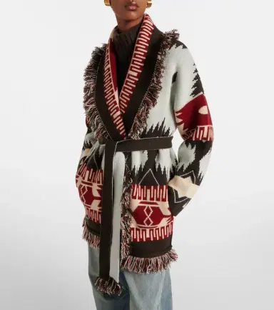 Alanui Icon Jacquard cashmere cardigan | Thumbnail 2 Alanui Icon Jacquard cashmere cardigan | Thumbnail 2