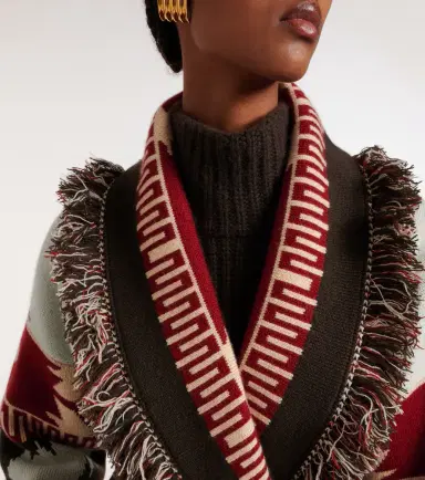 Alanui Icon Jacquard cashmere cardigan | Thumbnail 3 Alanui Icon Jacquard cashmere cardigan | Thumbnail 3
