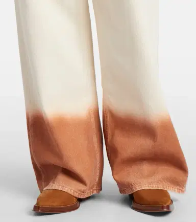 Alanui Shades Of Eden wide-leg jeans | Thumbnail 4