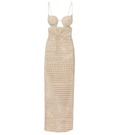 Alanui The Sound Of The Sea crochet maxi dress | Thumbnail 1