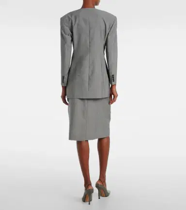 Calvin Klein Collection Parker wool jacket | Thumbnail 5