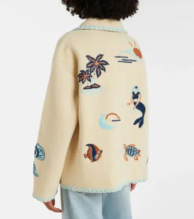 Alanui Remember Me virgin wool jacket | Thumbnail 3 Alanui Remember Me virgin wool jacket | Thumbnail 3