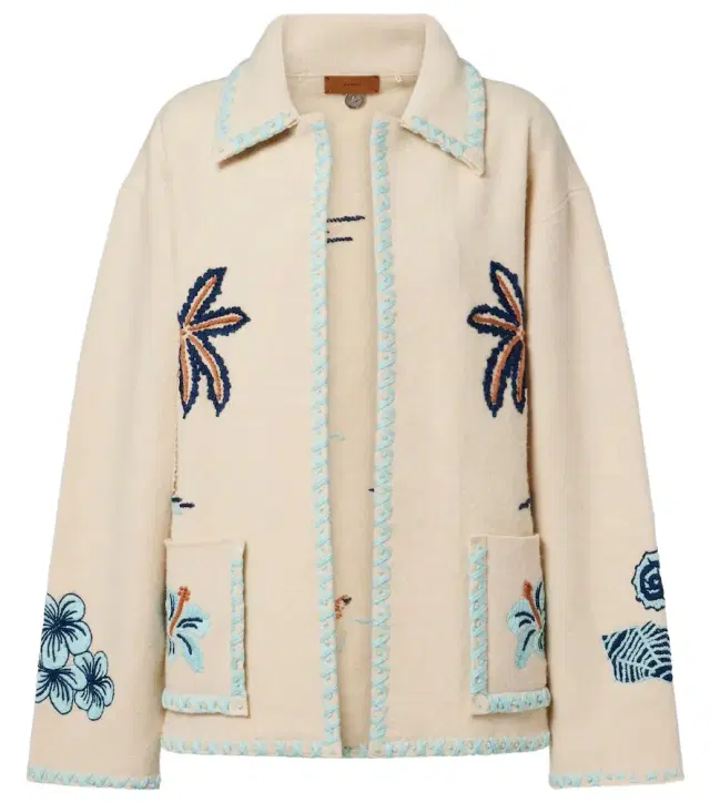 Alanui Remember Me virgin wool jacket