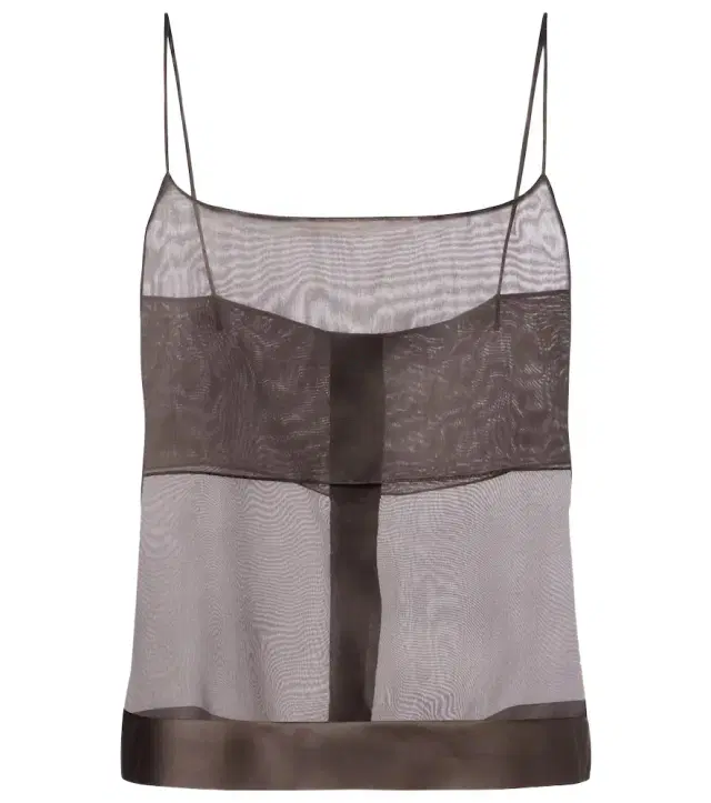Carmen sheer silk camisole