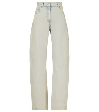 Calvin Klein Collection Mid-rise wide-leg jeans | Thumbnail 1 Calvin Klein Collection Mid-rise wide-leg jeans | Thumbnail 1
