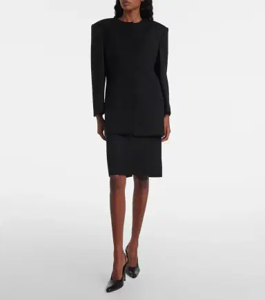 Calvin Klein Collection Ribbed-knit wool blazer | Thumbnail 3 Calvin Klein Collection Ribbed-knit wool blazer | Thumbnail 3