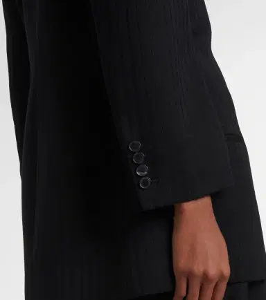 Calvin Klein Collection Ribbed-knit wool blazer | Thumbnail 5 Calvin Klein Collection Ribbed-knit wool blazer | Thumbnail 5