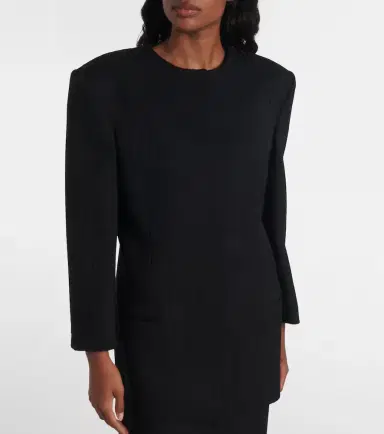 Calvin Klein Collection Ribbed-knit wool blazer | Thumbnail 6 Calvin Klein Collection Ribbed-knit wool blazer | Thumbnail 6