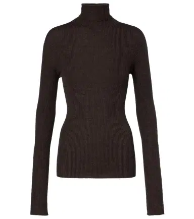 Calvin Klein Collection Ribbed-knit wool sweater | Thumbnail 1