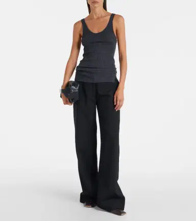Calvin Klein Collection Ella ribbed-knit wool tank top | Thumbnail 2