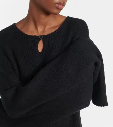 Calvin Klein Collection Cotton, silk, and cashmere sweater | Thumbnail 5