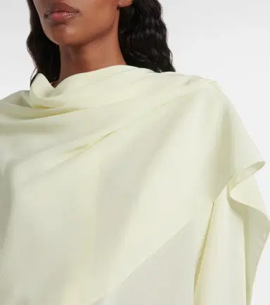 Calvin Klein Collection Kiki draped silk blouse | Thumbnail 4 Calvin Klein Collection Kiki draped silk blouse | Thumbnail 4