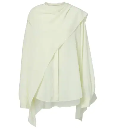 Calvin Klein Collection Kiki draped silk blouse | Thumbnail 1 Calvin Klein Collection Kiki draped silk blouse | Thumbnail 1