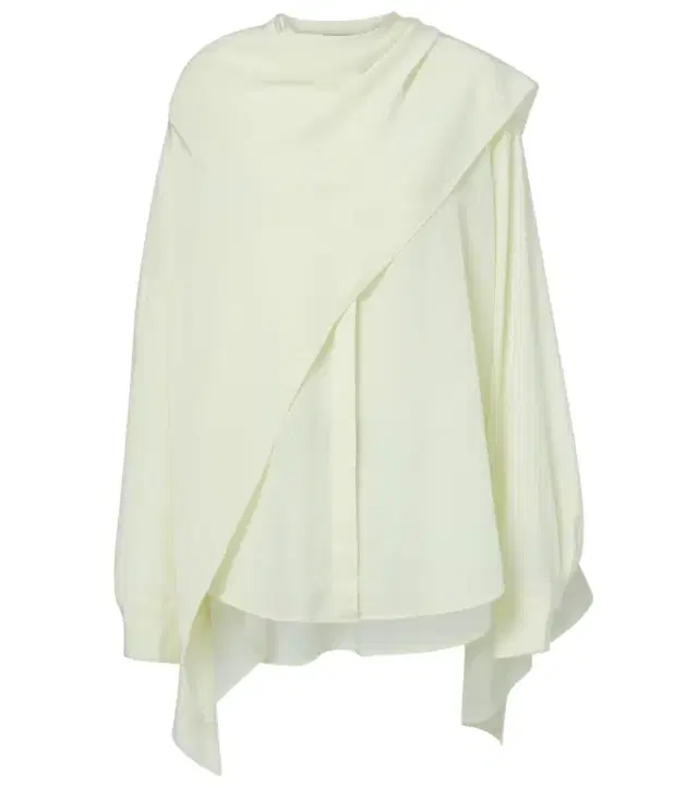 Calvin Klein Collection Kiki draped silk blouse