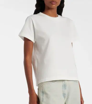 Calvin Klein Collection Marta cotton jersey T-shirt | Thumbnail 3