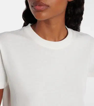 Calvin Klein Collection Marta cotton jersey T-shirt | Thumbnail 4