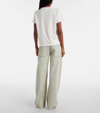 Calvin Klein Collection Marta cotton jersey T-shirt | Thumbnail 5