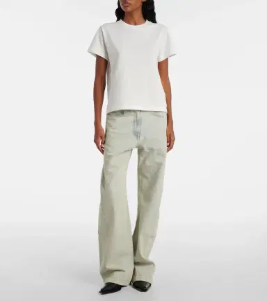 Calvin Klein Collection Marta cotton jersey T-shirt | Thumbnail 6