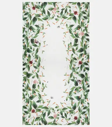 La DoubleJ Bosco Blooms Large canvas tablecloth | Thumbnail 2