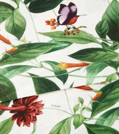 La DoubleJ Bosco Blooms Large canvas tablecloth | Thumbnail 3