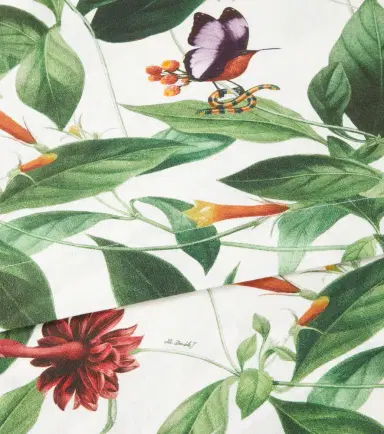 La DoubleJ Bosco Blooms Large canvas tablecloth | Thumbnail 4