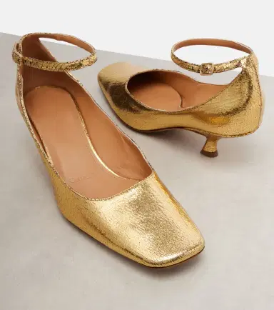 Calvin Klein Collection Anna metallic leather pumps | Thumbnail 2 Calvin Klein Collection Anna metallic leather pumps | Thumbnail 2