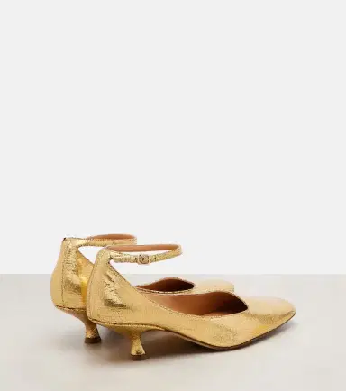 Calvin Klein Collection Anna metallic leather pumps | Thumbnail 5 Calvin Klein Collection Anna metallic leather pumps | Thumbnail 5