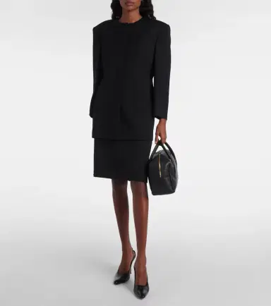 Calvin Klein Collection America Medium leather tote bag | Thumbnail 4