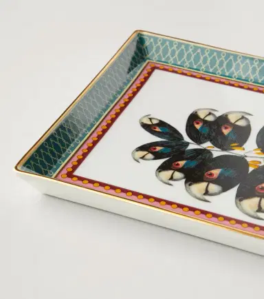 La DoubleJ Parrotstem porcelain decorative tray | Thumbnail 3