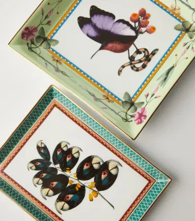 La DoubleJ Parrotstem porcelain decorative tray | Thumbnail 4