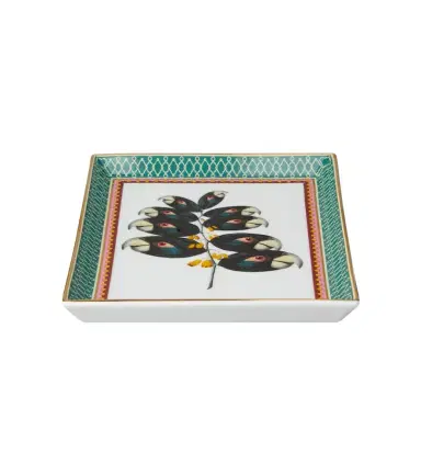 La DoubleJ Parrotstem porcelain decorative tray | Thumbnail 1