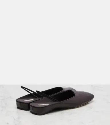 Calvin Klein Collection Kate leather slingback flats | Thumbnail 4 Calvin Klein Collection Kate leather slingback flats | Thumbnail 4