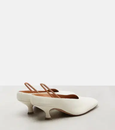 Calvin Klein Collection Anna leather slingback pumps | Thumbnail 5 Calvin Klein Collection Anna leather slingback pumps | Thumbnail 5